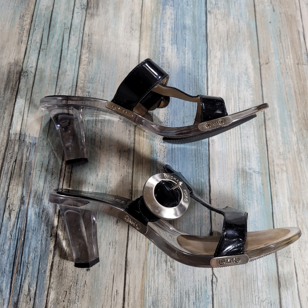 Michael kors Acrylic heels. - Picture 7 of 12